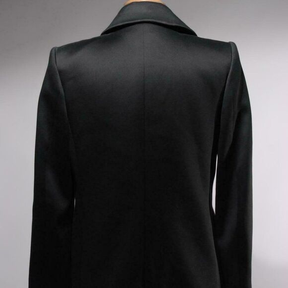 Kors Michael Kors Black Cotton Pea Coat Coat Size 6 - Picture 2 of 3